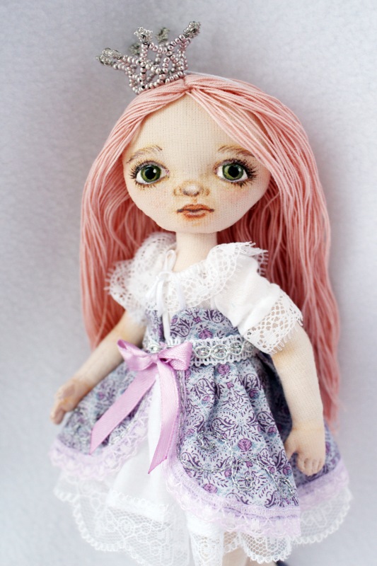 Мои принцессы. Текстильные куклы (фото 9)