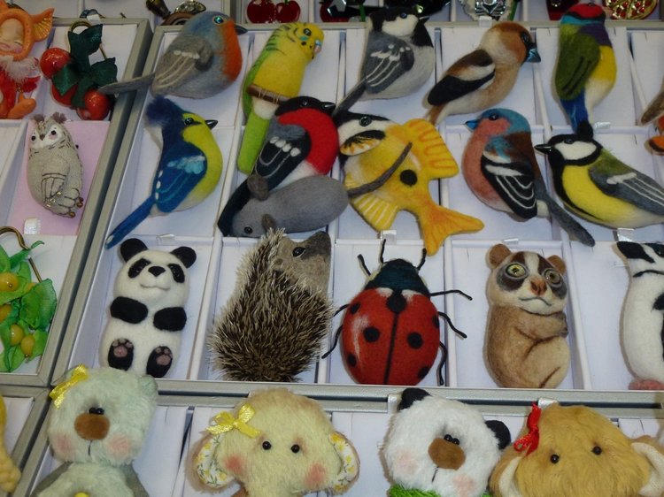 Весенний Бал Кукол на Тишинке: Ёжики (фото 10)