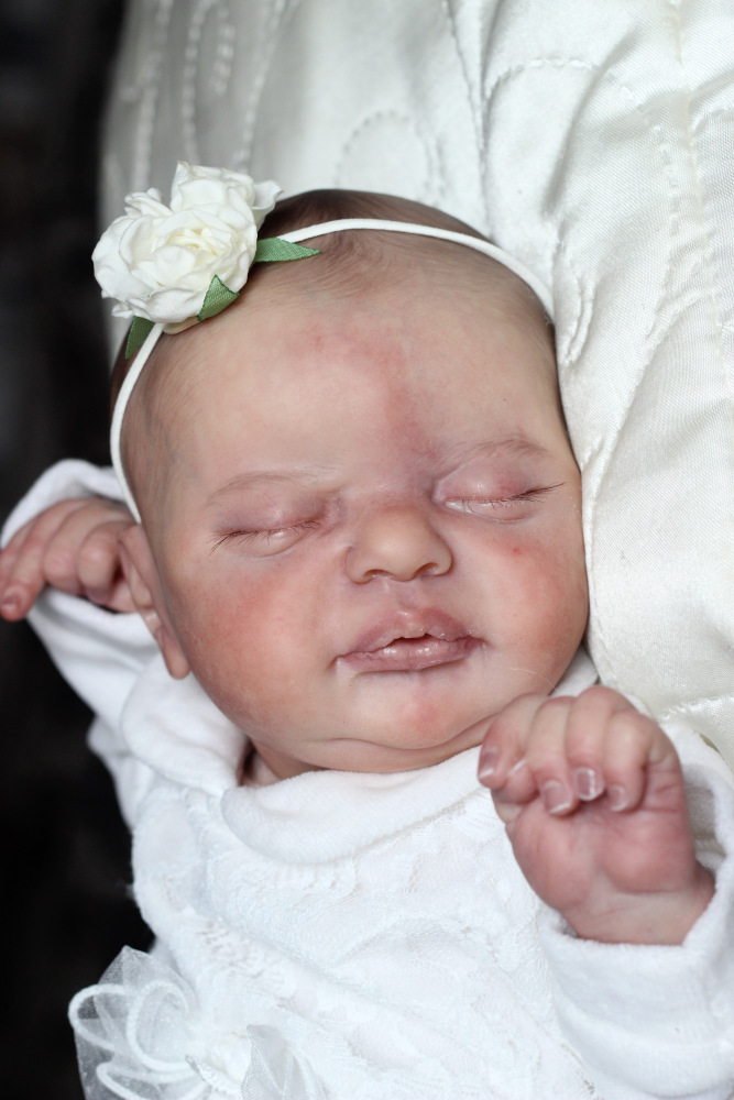 Новорожденная девочка. Кукла реборн Светланы Преображенской