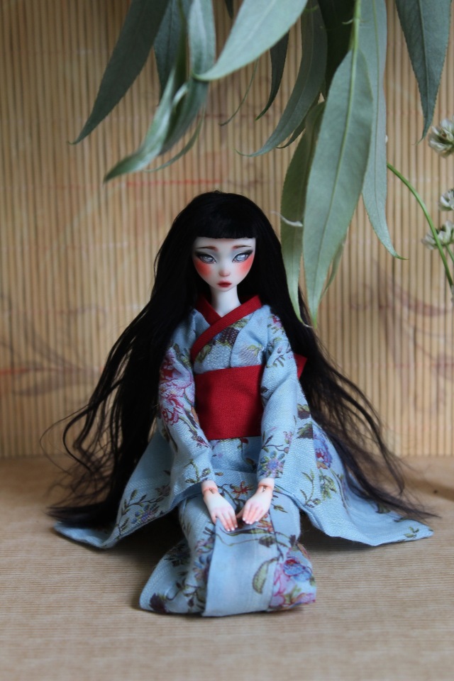 Новая "фея" Хината — Авторские шарнирные куклы своими руками: лепка (фото 4)