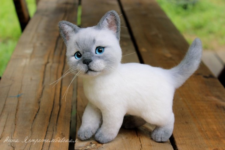 На прогулке — Валяные игрушки из шерсти: сухое валяние