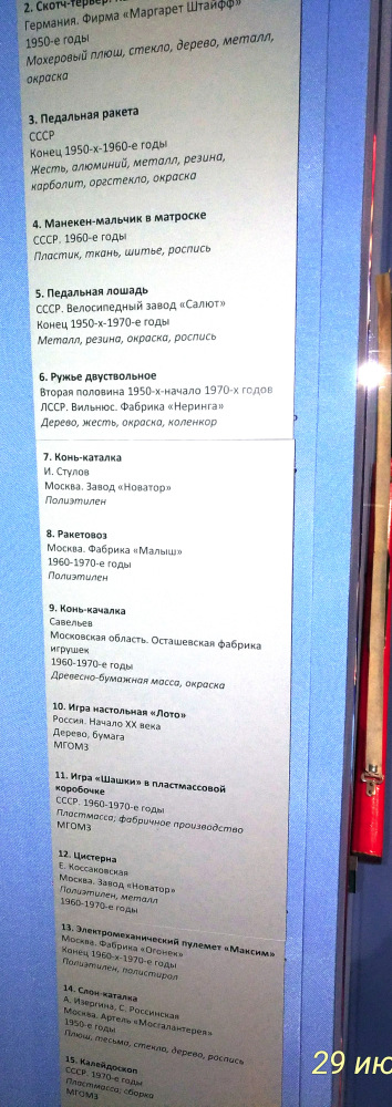 Выставка «Все лучшее – детям. Игрушки 1950–1980 годов из коллекции Сергея Романова». Часть 1 (фото 10)