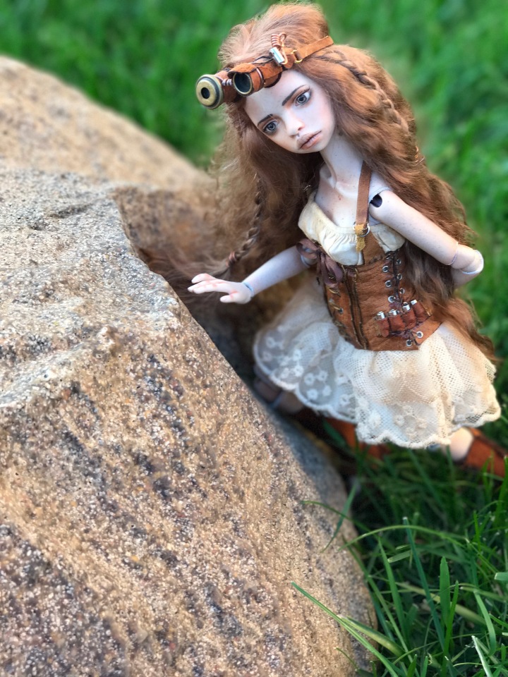 Девушка в стиле стимпанк — Домашние фото авторских кукол: личные коллекции (фото 8)