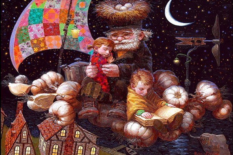 АНГЕЛЫ РЯДОМ С НАМИ ЖИВУТ... Сказочный иллюстратор