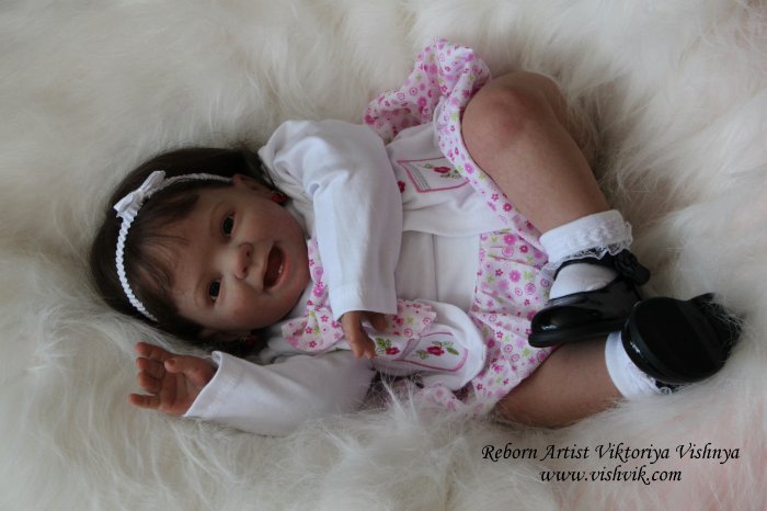 Белоснежка... Снежка.. Кукла реборн Вишни Виктории