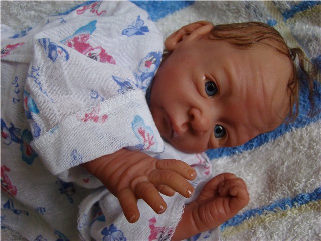 Еще один бутуз. Авторские куклы Кондрашовой Ирины (фото 3)