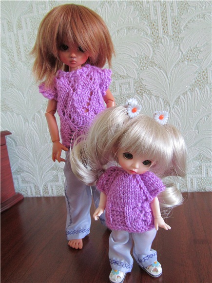 Сиреневое настроение | Бэйбики Сиреневое настроение — Одежда и обувь для кукол BJD (БЖД): 1/3