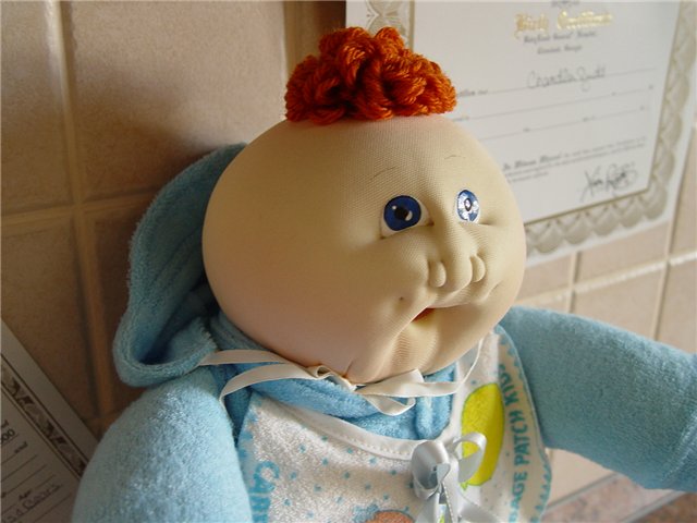 Cabbage Patch Kids, мои первые soft-Sculptures (фото 7)