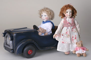 Куклы и аксессуары от супружеской пары Линн и Майкл Роше (Lynne and Michael Roche)