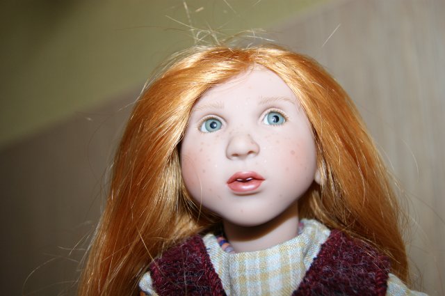 Коллекционная кукла Amelie - мое рыжее облачко