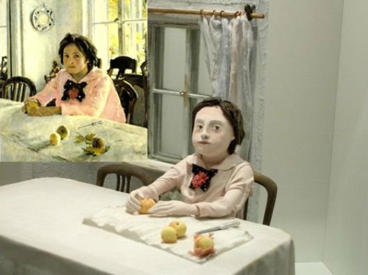 Куклы сошедшие с полотен. Шедевры живописи в авторской кукле