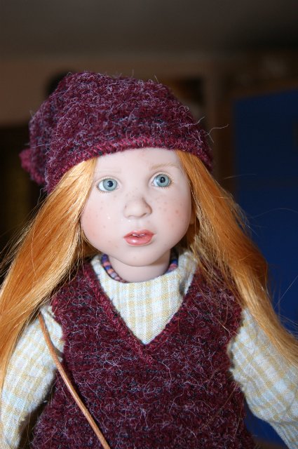 Коллекционная кукла Amelie - мое рыжее облачко (фото 5)