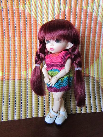 Сказка о новом комбинезончике или как Мэгги примеряла косы