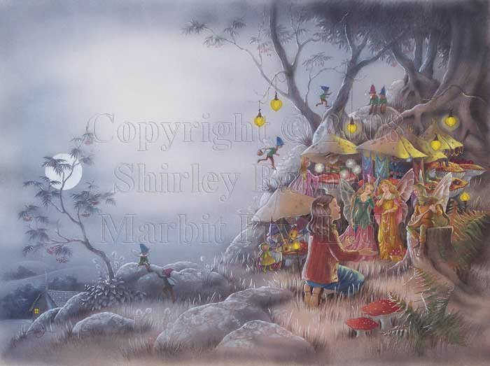 Мир эльфов и фей от Ширли Барбер (SHIRLEY BARBER)