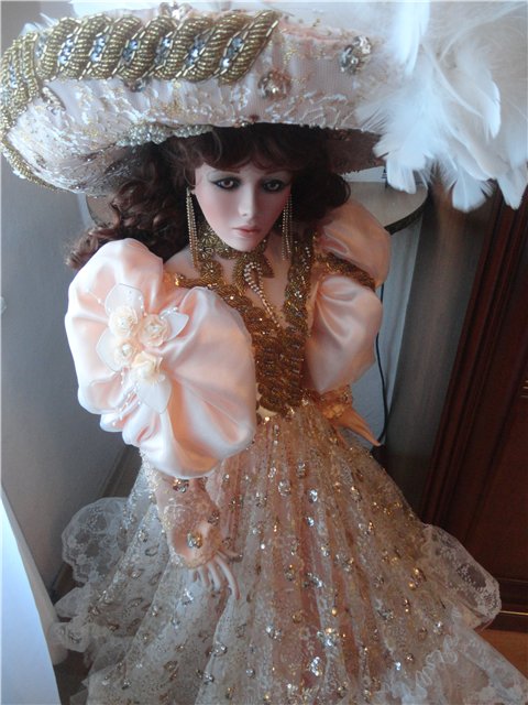 Не очередная, а Единственная! Фарфоровая кукла от Русти (фото 9)