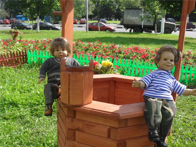 Мои мальчики гуляют. Куклы Munecas Arias, Paola Reina. Москва, Ясенево (фото 9)