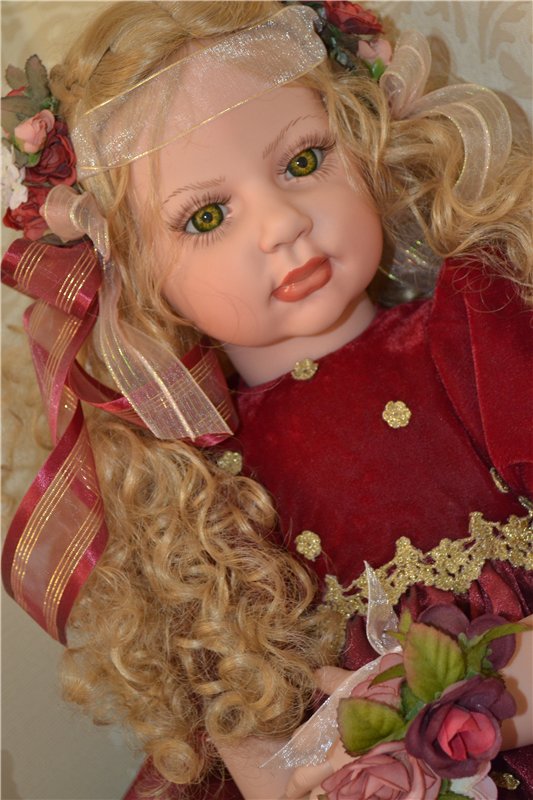 Мои первые куклы от Файзах Спанос - Молитва, Ангел и Чайная Роза (фото 5)