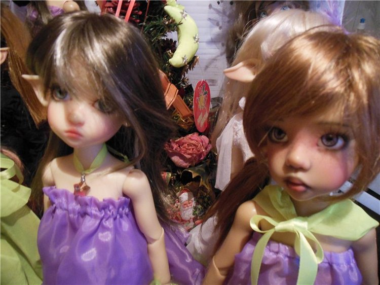 Предновогодняя вечеринка моих девочек. Куклы Кайе Виггз (фото 5)