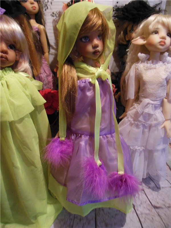 Предновогодняя вечеринка моих девочек. Куклы Кайе Виггз