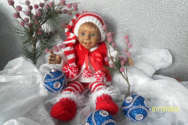 Мои характерные детки готовятся к новому году