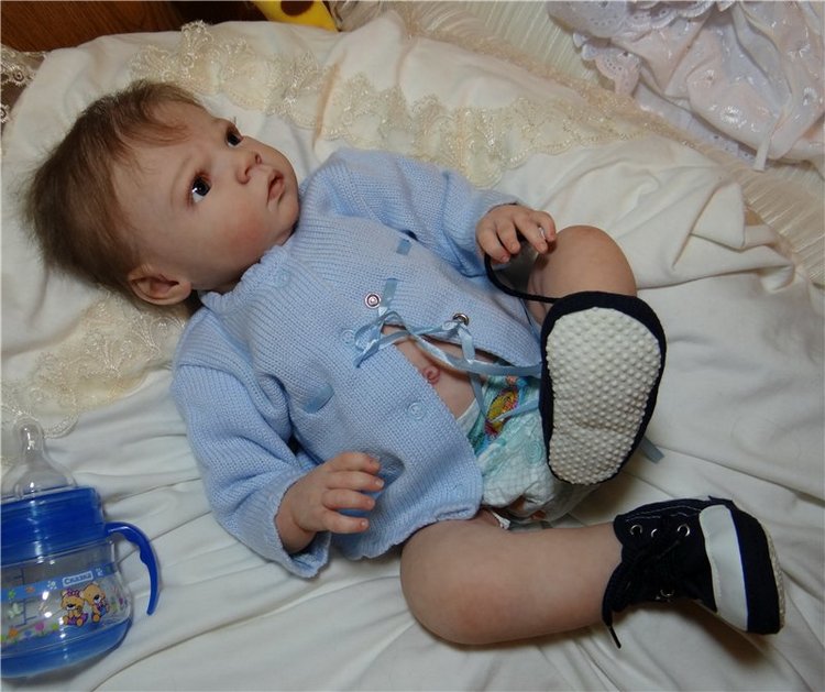 Федор. Куклы реборн Елены Ядриной (фото 5)