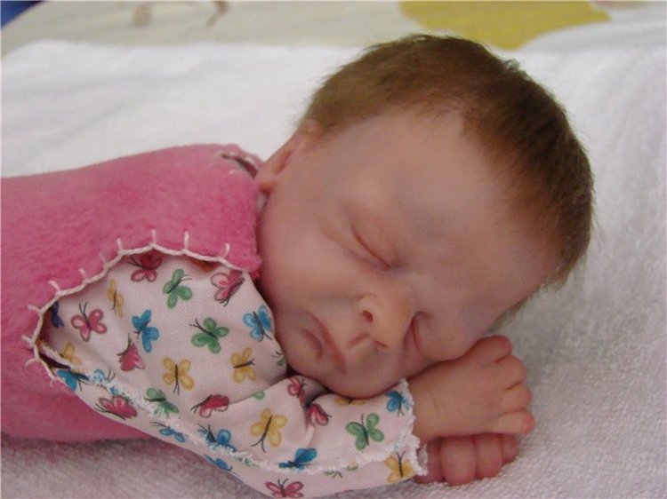 Моя первая силиконовая малышка Кондрашовой Ирины