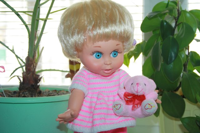 Яркие весенние полосочки для Galoob baby face