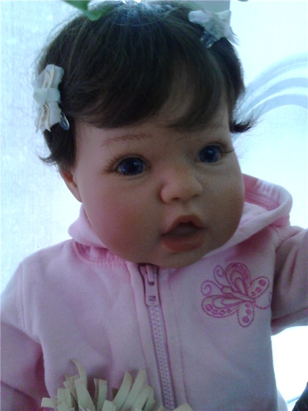 Наша любопытинка Катюшка lee Middleton у мамы на работе