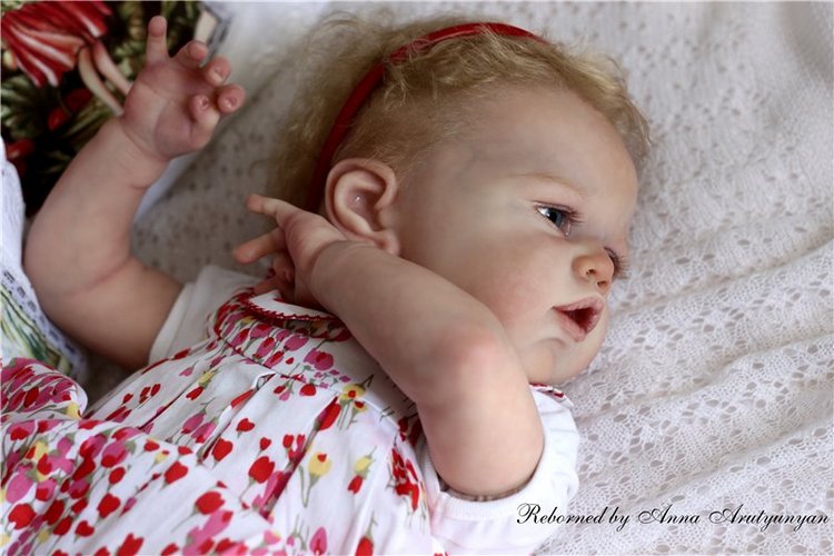 Кукла реборн Ева-Ангелина! Художник А.Арутюнян (фото 3)
