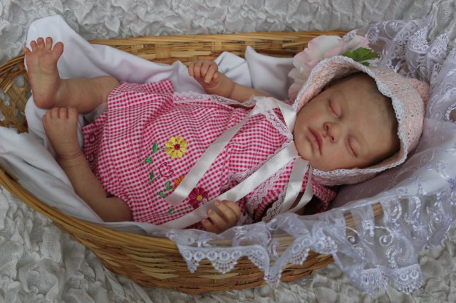 Малышка Коко. Кукла реборн Катерины Осиповой-Коняевой (фото 2)