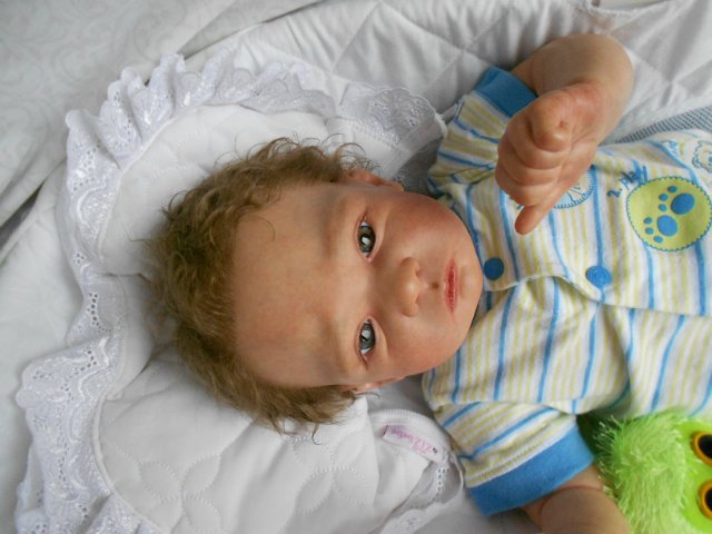 Малыш реборн молд Sweet Pea Awake от Laura Lee Eagles
