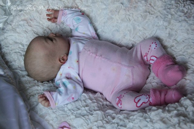 Аделиночка... Куколка реборн Виктории Вишни