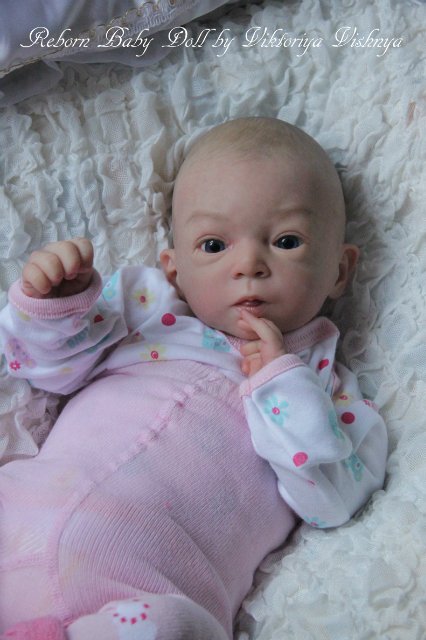 Аделиночка... Куколка реборн Виктории Вишни