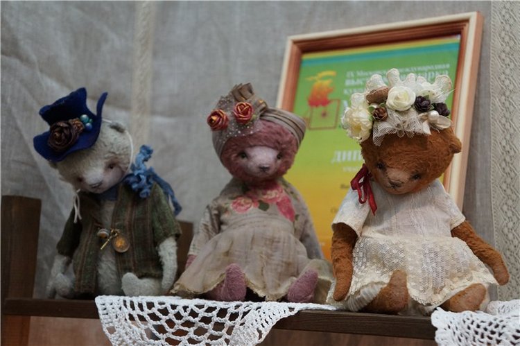 Картинки с выставки кукол на Тишинке. Moscow Fair 2015. Всем любителям Тедди посвящается