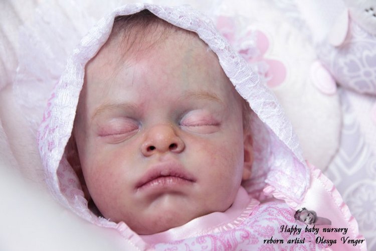 Моя принцесса Крошечка-Кокошечка. Кукла реборн Олеси Венгер