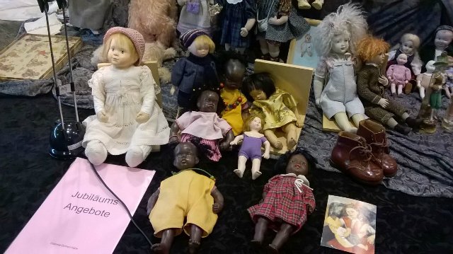 Выставка TEDDYBÄR TOTAL 2015 в Мюнстере. Часть четвертая - кукольно-завершающая