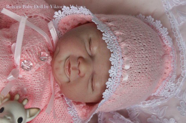 Крохотулька Angeli от Elisa Marx. Куколка реборн Виктории Вишни