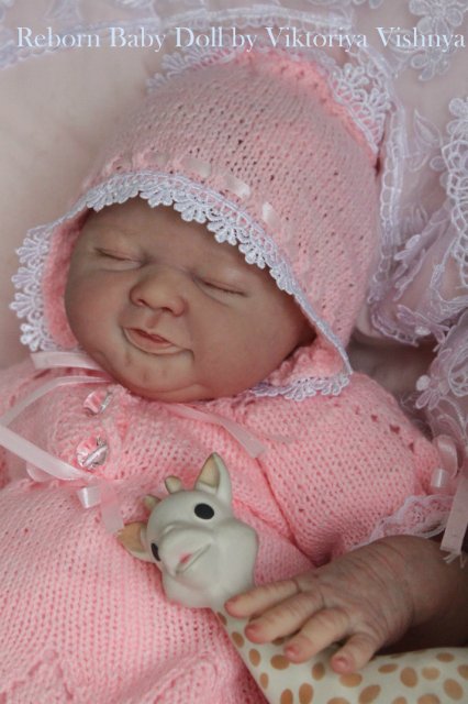 Крохотулька Angeli от Elisa Marx. Куколка реборн Виктории Вишни
