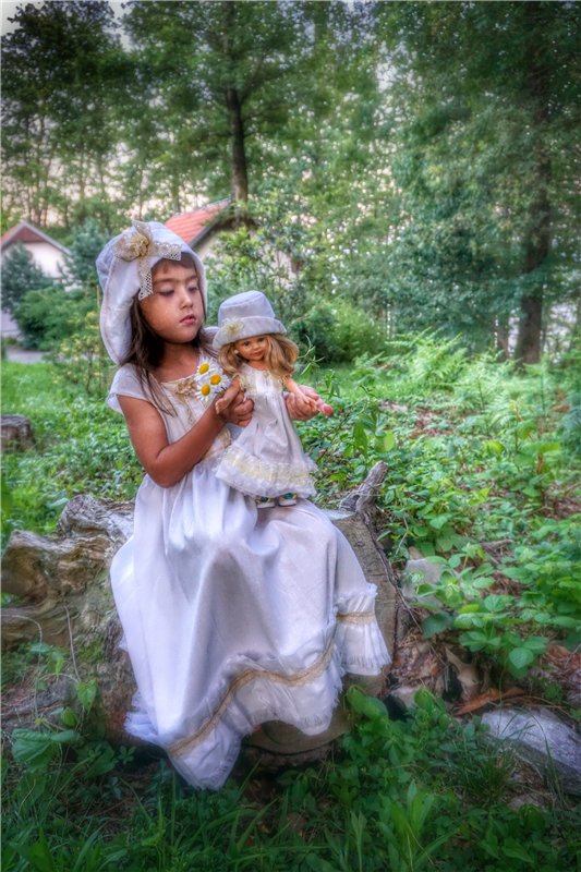 Кукла и ее девочка... Once upon a time (фото 5)