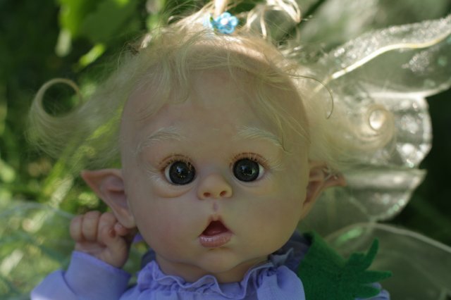 Офелька-стрекоза, куклёныш реборн Элины Кудрявцевой