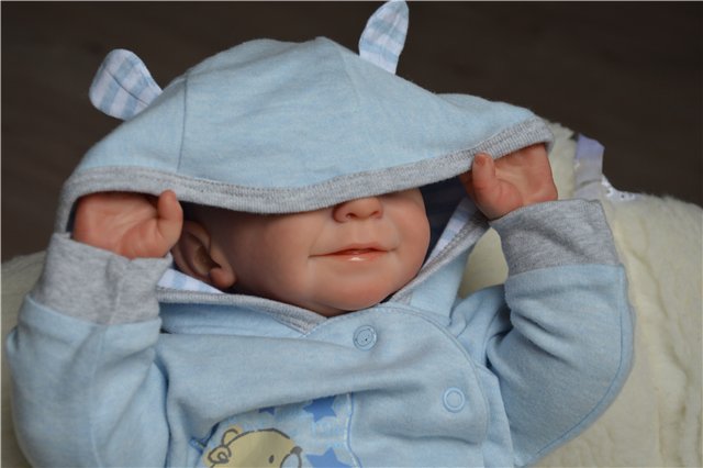 Малыш реборн позитивчик — Куклы Реборн (Reborn): работы мастеров