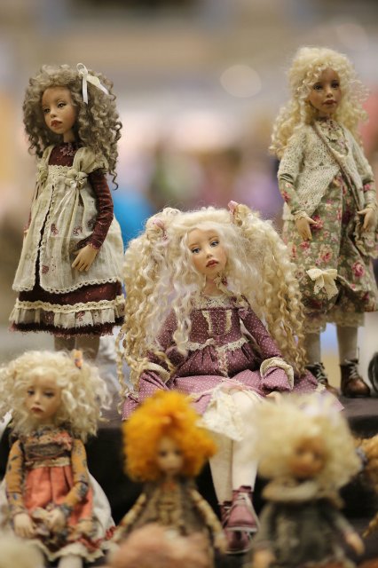 Великолепие выставки "Искусство Куклы" 11 декабря 2015 г