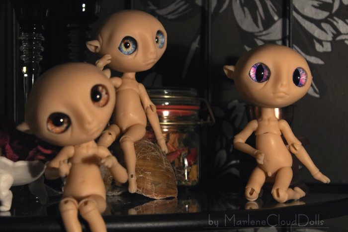 Новенькие шарнирные куклы Изгои и их глаза (фото 8)