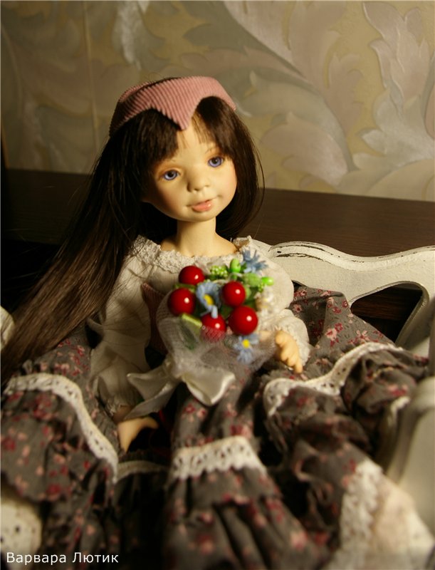 Милисента. Авторская шарнирная кукла (фото 4)