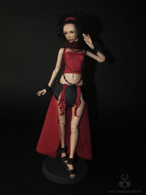 Авторская кукла Тинаш — Авторские шарнирные куклы своими руками: лепка (фото 2)