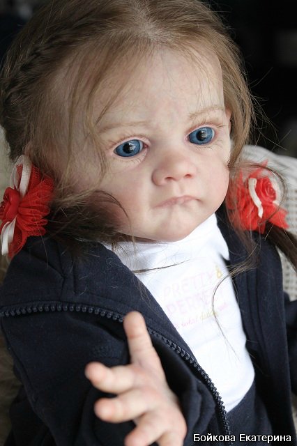 Кукла реборн Frida от Karola Wegerich в моём исполнении