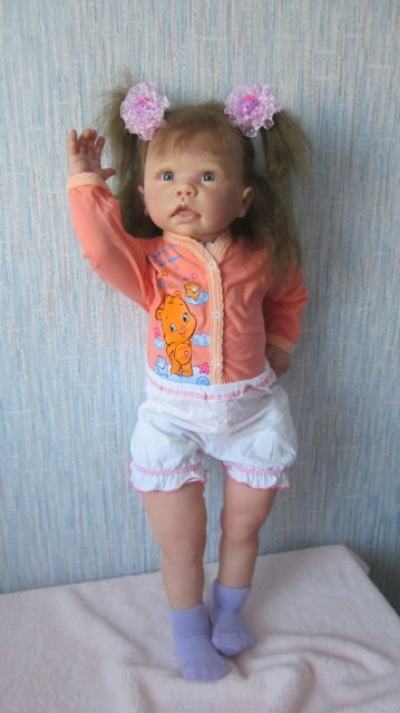 Моя малышка реборн Наташенька