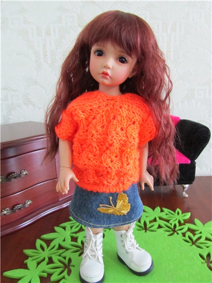 Оранжевое утро — Одежда и обувь для кукол BJD (БЖД): 1/3 (фото 2)