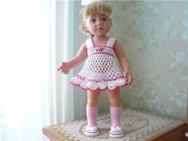 Платья для Катюши — Одежда и обувь для кукол своими руками: фото (фото 3)
