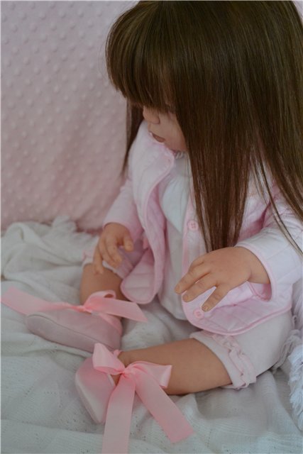 Годовалая девочка реборн Даниэлла от Ирины Свитиной (фото 3)